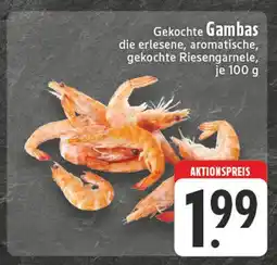 Edeka Gekochte gambas Angebot