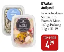 Galeria Markthalle D'Avitani Antipasti Angebot