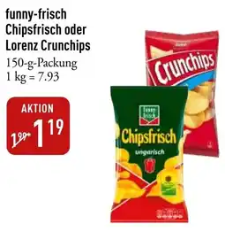 Galeria Markthalle funny-frisch Chipsfrisch oder Lorenz Crunchips Angebot