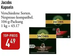 Galeria Markthalle Jacobs Kapseln Angebot