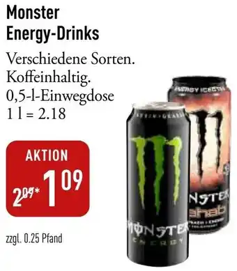 Galeria Markthalle Monster Energy-Drinks Angebot