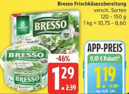 Edeka Bresso Frischkäsezubereitung Angebot