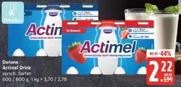 Edeka Danone Actimel Drink Angebot