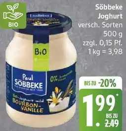 Edeka Söbbeke Joghurt Angebot