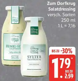 Edeka Zum Dorfkrug Salatdressing Angebot