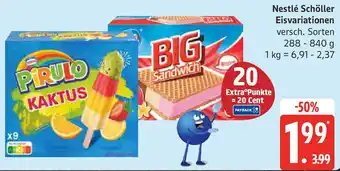 Edeka Nestlé Schöller Eisvariationen Angebot