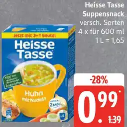 Edeka Heisse Tasse Suppensnack Angebot