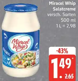Edeka Miracel Whip Salatcreme Angebot