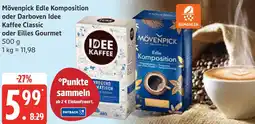 Edeka Mövenpick Edle Komposition oder Darboven Idee Kaffee Classic oder Eilles Gourmet Angebot