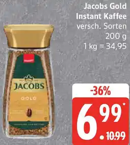 Edeka Jacobs Gold Instant Kaffee Angebot