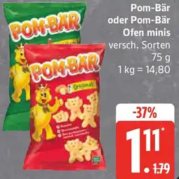 Edeka Pom-Bär oder Pom-Bär Ofen minis Angebot