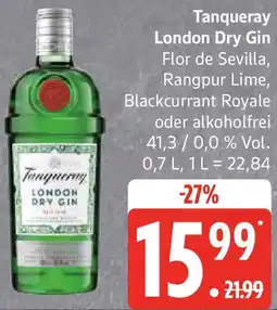 Edeka Tanqueray London Dry Gin Angebot