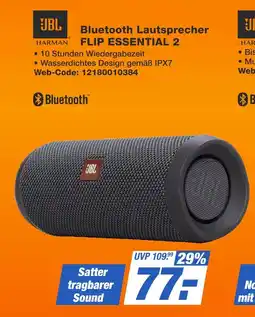 Expert Jbl bluetooth lautsprecher flip essential 2 Angebot