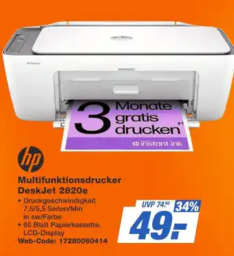Expert Hp multifunktionsdrucker deskjet 2820e Angebot