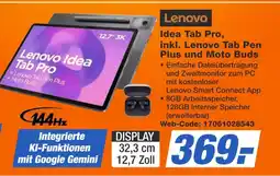 Expert Lenovo idea tab pro, inkl. lenovo tab pen plus und moto buds Angebot