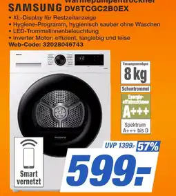 Expert Samsung wärmepumpentrockner dv8tcgc2b0ex Angebot