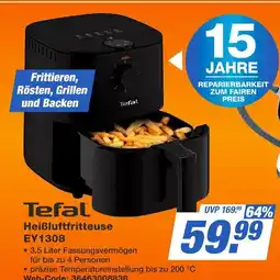 Expert Tefal heißluftfritteuse ey1308 Angebot