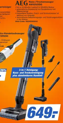 Expert Aeg nass-/trockensauger aw82u2dg Angebot