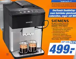 Expert Siemens kaffeevollautomat eq500 tp515d01 Angebot
