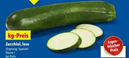 Lidl Zucchini, lose Angebot