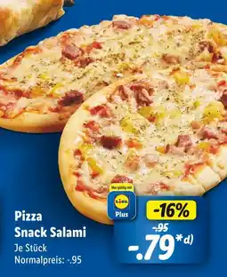 Lidl Lidl pizza snack salami Angebot