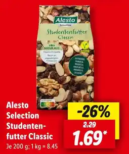 Lidl Alesto studentenfutter classic Angebot