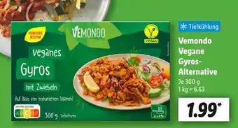 Lidl Vemondo vegane gyros-alternative Angebot