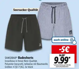 Lidl Sansibar badeshorts Angebot
