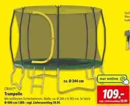Lidl Crivit trampolin Angebot