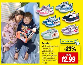 Lidl Paw patrol sneaker Angebot