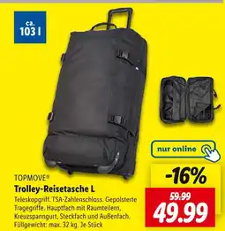 Lidl Topmove trolley-reisetasche l Angebot