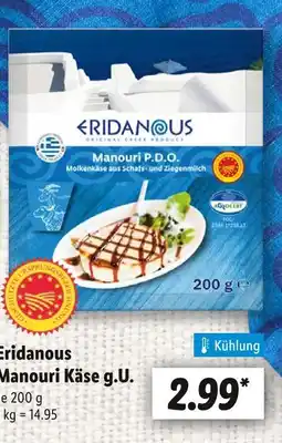 Lidl Eridanous manouri p.d.o Angebot