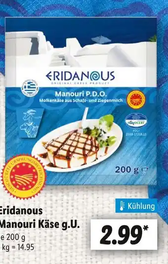 Lidl Eridanous manouri p.d.o Angebot