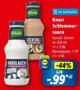 Lidl Knorr knorr schlemmersauce Angebot