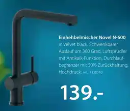 Zurbrüggen Novel einhebelmischer novel n-600 Angebot