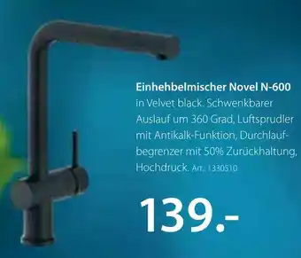 Zurbrüggen Novel einhebelmischer novel n-600 Angebot