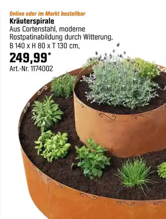 OBI Kräuterspirale Angebot