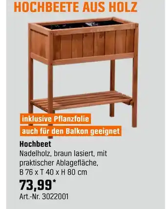 OBI Hochbeet Angebot