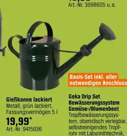OBI Gießkanne lackiert Angebot