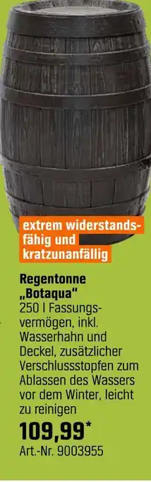 OBI Botaqua regentonne „botaqua“ Angebot