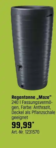 OBI Regentonne maze Angebot