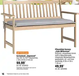 OBI Gartenbank „edgewood“ Angebot