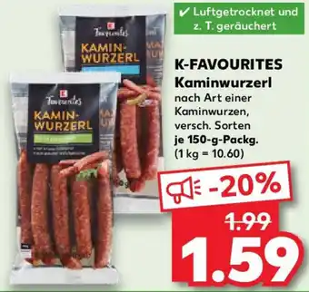 Kaufland K-FAVOURITES Kaminwurzerl Angebot
