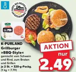 Kaufland K-PURLAND Grillburger BBQ-Style Angebot