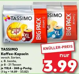 Kaufland TASSIMO Kaffee-Kapseln Angebot