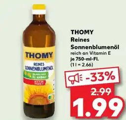 Kaufland THOMY Reines Sonnenblumenöl Angebot