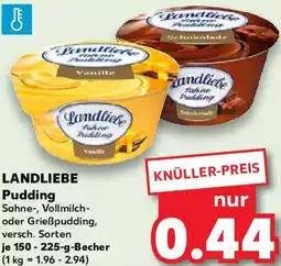 Kaufland LANDLIEBE Pudding Angebot