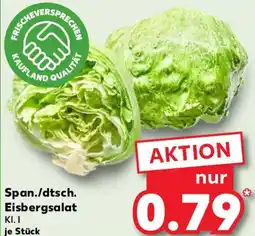 Kaufland Span./dtsch. Eisbergsalat Angebot