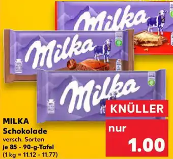 Kaufland MILKA Schokolade Angebot