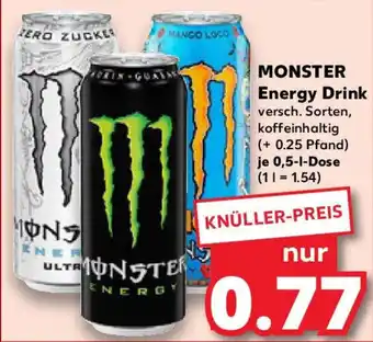 Kaufland MONSTER Energy Drink Angebot